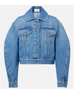 Кокон джинсовая куртка, Medium Blue Givenchy