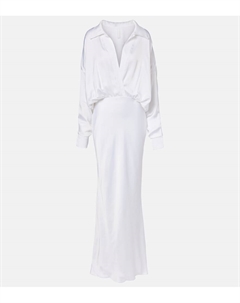 Платье-макси oversize, Snow White Norma kamali