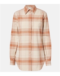 Хлопковая рубашка scarlett, Sand Calvin klein collection