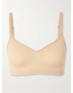 Бесшовный бюстгальтер-бралетт - песочный, желтый Skims