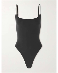 Боди-Стринги на бретельках, подходит всем - оникс, черный Skims