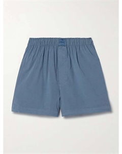 Боксеры из хлопковой поплиновой смеси - Harbor, синий Skims