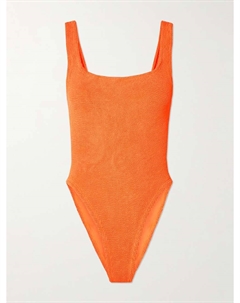 Купальник из сирсакера, оранжевый Hunza g