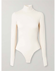 Боди-Стринги из эластичного джерси с высоким воротом, желтый Commando