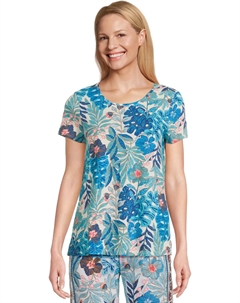 Женская кофта Etta с круглым вырезом, Breezy Aqua Best Fronds Forever Lilly pulitzer