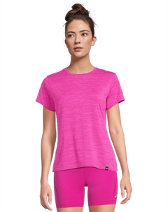 Женская роскошная кофта с коротким рукавом, Heather Magenta Brooks