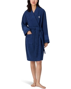 Женский халат Greenwich с длинным рукавом, Navy Lauren ralph lauren