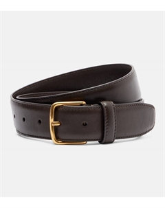 Кожаный ремень Maxi Classic, Dark Brown Ang The row