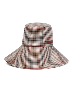 Ведро-шляпа из смесовой шерсти в клетку Ruslan baginskiy