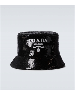 Блестящая панама Prada