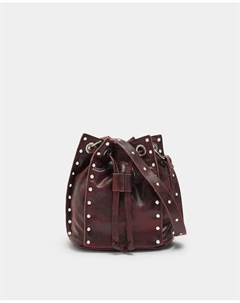 Вечерняя сумка-трансформер через плечо с заклепками и магнитной застежкой, гладкая Parfois