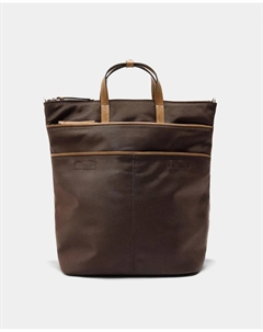 Женский портфель для ноутбука 13 с застежкой-молнией Parfois, темно-коричневый