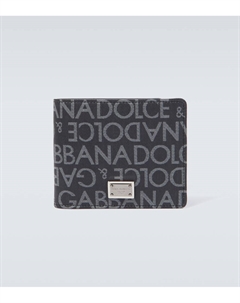 Бумажник Bifold с логотипом, Nero/Grigio Dolce&gabbana