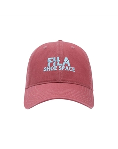 Хлопковая бейсболка в стиле рок для женщин, Rock Rose Red Fila
