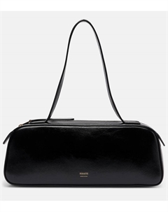 Сумка через плечо Simona из лаковой кожи, Black Khaite