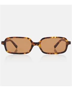 Прямоугольные солнцезащитные очки Miu Regard, Havana Miu miu