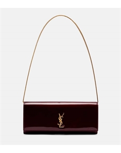 Клатч Kate из лаковой кожи, Gloss Burgundy Saint laurent