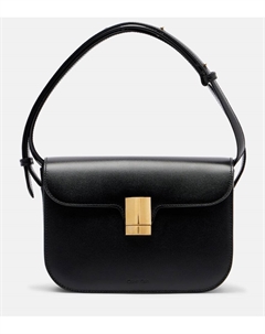 Кожаная сумка-почтальон Tilla Small, Black Calvin klein collection