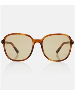 Квадратные солнцезащитные очки Logo Miu miu