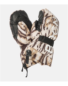 Орелла принтованные лыжные варежки, Black Coffee Bogner