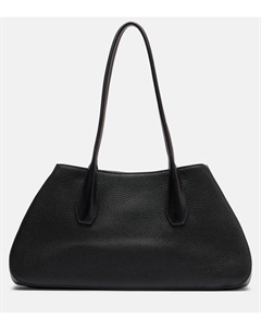 Кожаная сумка-мессенджер Alger Medium, Black The row