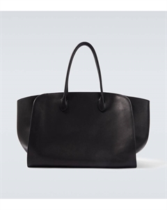 Сумка-тоут Marlo 17 из кожи, Black Ans The row