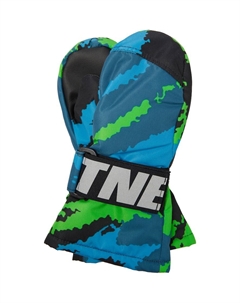 Перчатки для лыж с принтом, Nero/Multicolor Stella mccartney kids