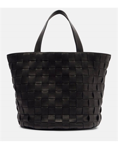 Сумка-тоут из сизалевой кожи, Black Ans The row