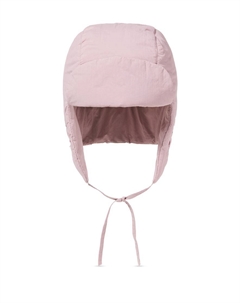 Вышитая шапка-ушанка Juno, Twilight Mauve Konges slojd