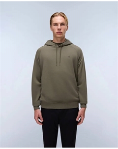 Мужская толстовка с капюшоном черного цвета Napapijri