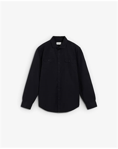 Мужская рубашка с накладными карманами, темно-синий Scalpers