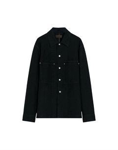 Рубашка Workwear Overshirt, Black Lemaire