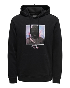 Толстовка 'Squidgame', черный Only