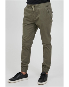 Тканевые брюки Stoff SDSlim Truc Cuff, зеленый Solid