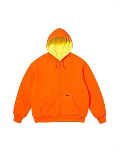 Толстовка Reversible Work Zip Up Hooded Sweatshirt 'Bright Orange' Supreme