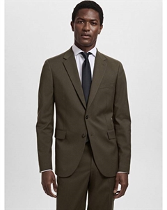 Однобортный блейзер Milan, Khaki Mango