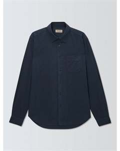 Хлопковая летняя рубашка Regular Fit, Melton Blue Woolrich