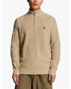 Вязаный свитер с высоким воротником из шерстяной смеси, Stone Lyle & scott