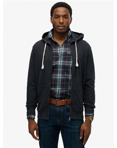 Классический базовый худи с молнией, Bradley Navy Superdry