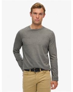 Классическая базовая хлопковая футболка, Sleet Grey Superdry