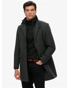 Стильное 2 In 1 городское пальто, Dark Grey Superdry