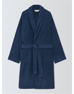 Женский и мужской банный халат из египетского хлопка, Midnight John lewis