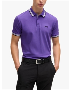 BOSS Paddy логотип пике поло, Purple Hugo boss
