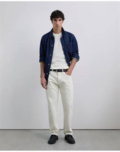 Мужская футболка с коротким рукавом из шерсти, обычного кроя, бежевый Scalpers