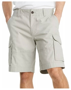 Мужские классические карго-шорты 10" сплошного цвета, серый Tommy hilfiger