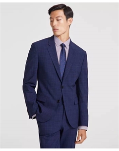 Мужской пиджак современного кроя из шерсти, мультиколор Hugo boss