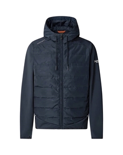 Толстовка Camo Hybrid Plus Size full zip, синий Hackett