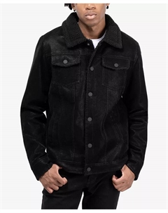 Мужская куртка с подкладкой из искусственного цигейка, черный Xray