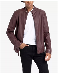 Мужская куртка PU Racer с искусственной овчинной подкладкой, красный Xray