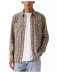 Мужская классическая рубашка стандартного кроя в стиле вестерн, мультиколор Levi's®
